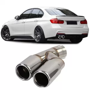 image-66-Kipufogóvég dupla króm BMW 3-as F30 F31 316 318 320 modellekhez