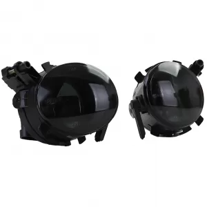 Fog lights black smoke for Seat Ibiza 6J 08-12 Leon 1P 09-12 Altea from 09