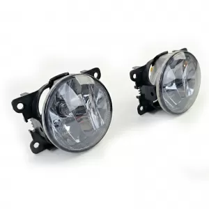 Fog lights black smoke for Citroen C3 Picasso C4 Cactus DS3