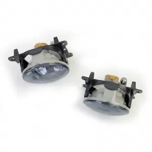 Fog lights black smoke for Citroen C3 Picasso C4 Cactus DS3