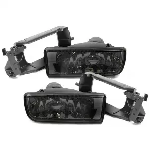 Clear glass fog lights black smoke suitable for BMW E36 91-99 including M3