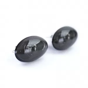 Clear glass side indicator black smoke for Peugeot 107 206 SW CC 307 407 607