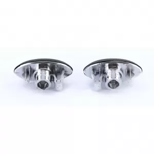 Clear glass side indicator black smoke for Peugeot 107 206 SW CC 307 407 607