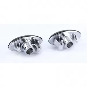 Clear glass side indicator black smoke for Peugeot 107 206 SW CC 307 407 607