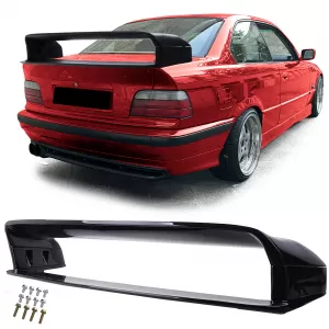 image-7-ABS sport hátsó szárny spoiler fényes BMW E36 90-98, M3 GT Class 2 modellekhez
