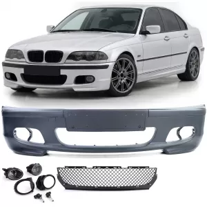 image-47-Sport első lökhárító + ABE + átlátszó ködlámpák BMW E46 Sedan Touring modellhez