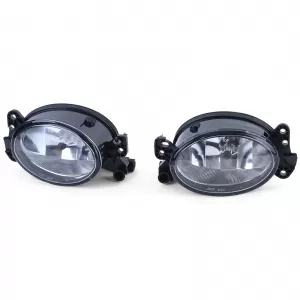 Clear glass fog light set for Mercedes W204 W164 W463 W209 W219 W169 W211