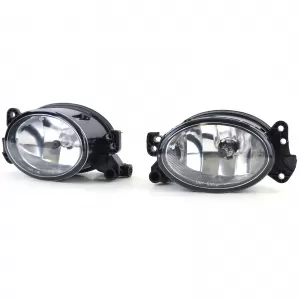 Clear glass fog light set for Mercedes W204 W164 W463 W209 W219 W169 W211