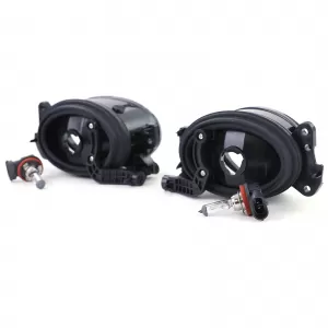 Clear glass fog light set for Mercedes W204 W164 W463 W209 W219 W169 W211
