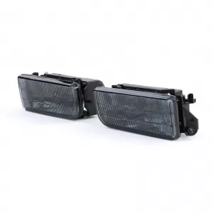 Fog lights black smoke ribbed suitable for BMW 3 Series E36 90-99 also M3