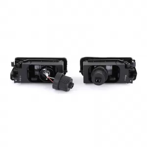 Fog lights black smoke ribbed suitable for BMW 3 Series E36 90-99 also M3