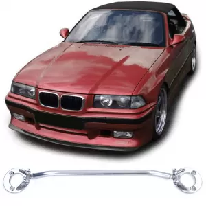 image-32-Polierte Aluminium-Strebe geeignet für BMW 3er E36 6 Zylinder 320i 325i 90-99