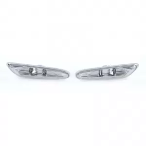 Side indicators white pair left right suitable for BMW 1 Series E81 E87 04-12