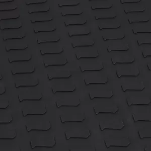 Car Rubber Floor Mats Black Premium Set for VW Touareg II Type 7P 2010-2018-image-6210240