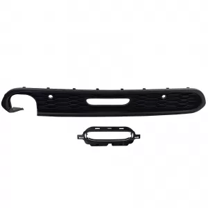 Rear diffuser insert for JCW bumper for Mini Cooper One D F55 F56 F57 14-20