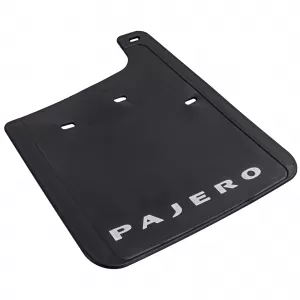 Premium mud flap set front and rear fits Mitsubishi Pajero 07-21