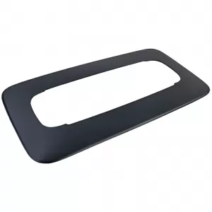 Rear cover with detached headliner, black cover for VW Golf 6 2008-2012