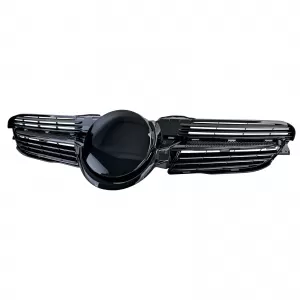 Griglia del radiatore nera lucida adatta per Mercedes SLK R171 2004-2007 pre-facelift-image-6210329