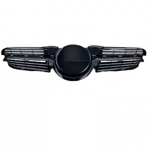Griglia del radiatore nera lucida adatta per Mercedes SLK R171 2004-2007 pre-facelift-image-6210330