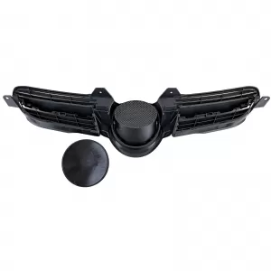 Griglia del radiatore nera lucida adatta per Mercedes SLK R171 2004-2007 pre-facelift-image-6210335