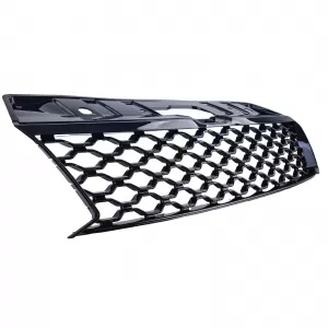 Griglia Performance a nido d'ape nera senza emblema adatta per VW Amarok I 2010-2022-image-6210354