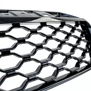 Griglia Performance a nido d'ape nera senza emblema adatta per VW Amarok I 2010-2022-image-6210357