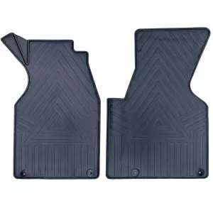 Premium rubber floor mats black for VW T4 Bus Transporter Caravelle 1990-2003