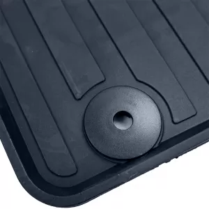 Premium rubber floor mats black for VW T4 Bus Transporter Caravelle 1990-2003