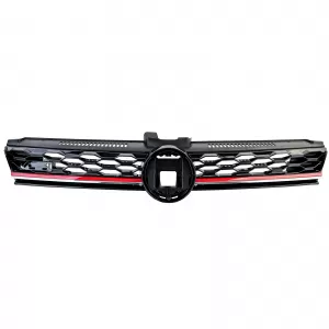 Radiator grille black gloss for VW Golf 7 GTI Facelift 17-20