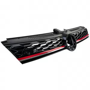 Radiator grille black gloss for VW Golf 7 GTI Facelift 17-20