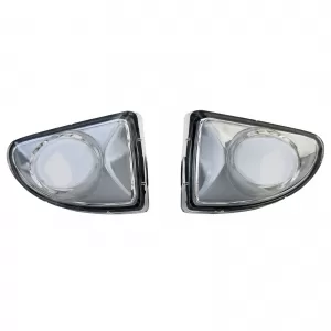 Side indicator set clear glass white for Smart ForTwo Cabrio Coupe 451 2007-2015