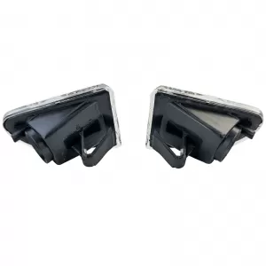 Side indicator set clear glass white for Smart ForTwo Cabrio Coupe 451 2007-2015