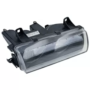 Faro HELLA destro 1AJ007143-101 HB3/HB4 adatto per BMW E36 Compact 1993-2000-image-6210454