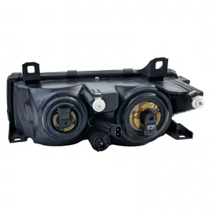 Faro HELLA destro 1AJ007143-101 HB3/HB4 adatto per BMW E36 Compact 1993-2000-image-6210455