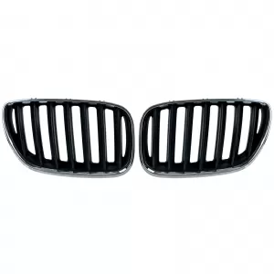 Sport grille front grill black chrome fits for BMW X5 E53 1999-2003