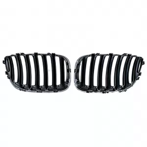 Sport grille front grill black chrome fits for BMW X5 E53 1999-2003