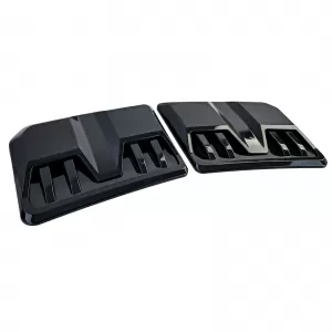 Bonnet Scoop Set Gloss Black suitable for Ford Ranger T9 from 2022