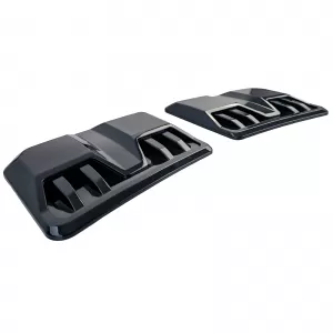 Bonnet Scoop Set Gloss Black suitable for Ford Ranger T9 from 2022