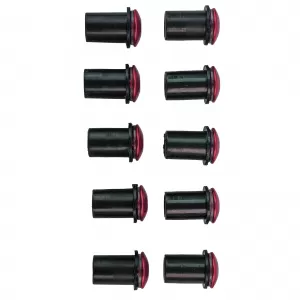 Motorcycle windshield screws fairing washers screw set aluminum M5 red