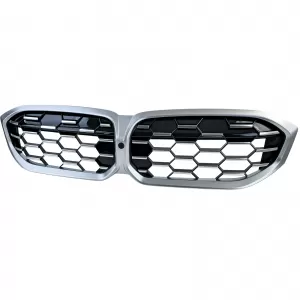 Honeycomb Performance Grille Black Chrome for 3 Series BMW G20 G21 LCI from 2022
