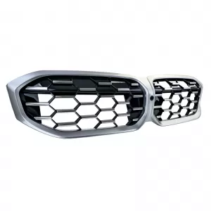 Honeycomb Performance Grille Black Chrome for 3 Series BMW G20 G21 LCI from 2022