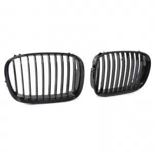 Sport front grille gloss black suitable for BMW 5 Series E39 1995-2003
