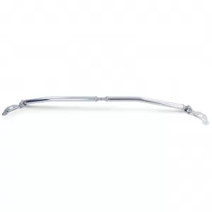 Front polished aluminum strut bar fits 3 Series BMW E90 E91 E92 E93 2005-2013