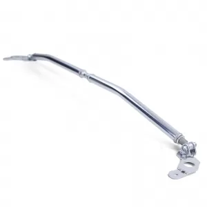 Front polished aluminum strut bar fits 3 Series BMW E90 E91 E92 E93 2005-2013