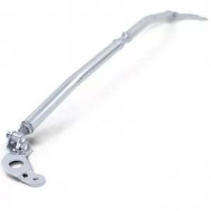 Front polished aluminum strut bar fits 3 Series BMW E90 E91 E92 E93 2005-2013