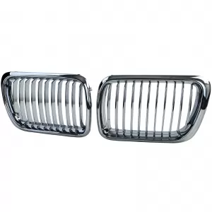 Sport front grille chrome fits for 3 Series BMW E36 Facelift 1996-2000