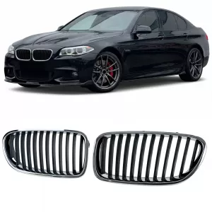 image-68-Sport hűtőrács fekete króm BMW 5-ös F10 F11 2010-2017