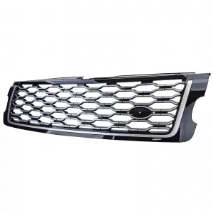 Griglia del radiatore nera e argento adatta per Range Rover Vogue L405 18-22-image-6210705