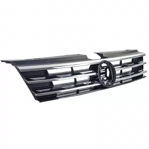 Radiator grille black with chrome strips for VW Tiguan II 2016-2020