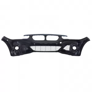 Paraurti kit carrozzeria sportivo, minigonne laterali, diffusore per BMW Serie 1 F20 LCI 15-20, 1 terminale di scarico-image-6210720